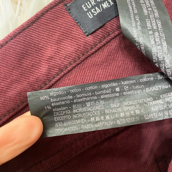 Zara Men Loose Fit Cropped Denim Jeans - Picture 7 of 12